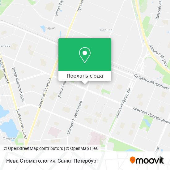 Карта Нева Стоматология