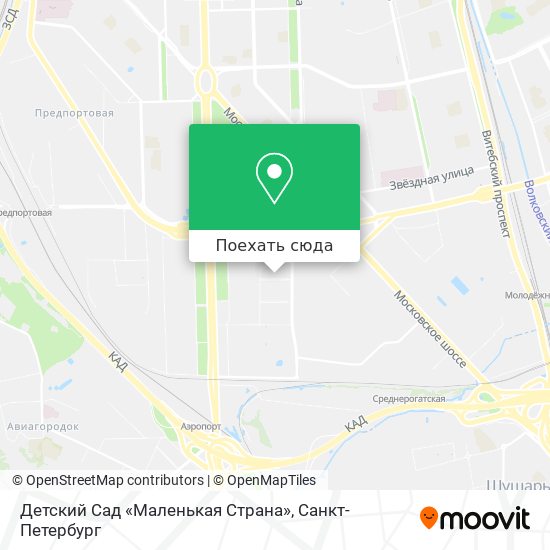 Карта Детский Сад «Маленькая Страна»