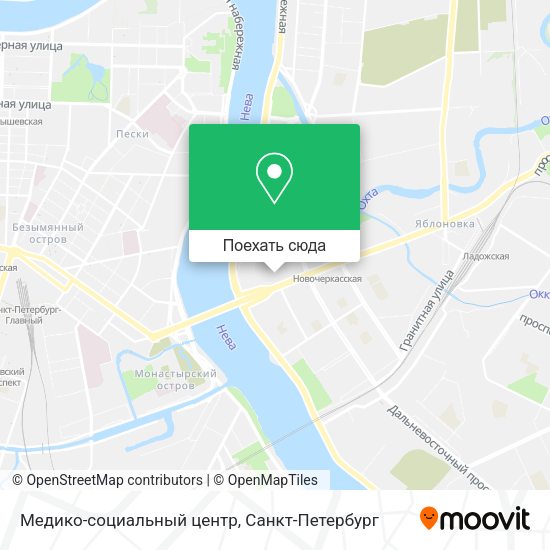 Карта Медико-социальный центр