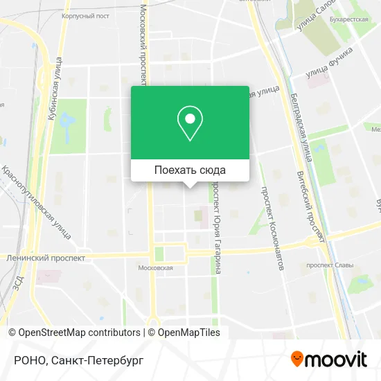 Карта РОНО