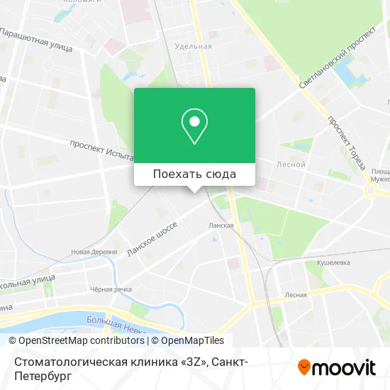 Карта Стоматологическая клиника «3Z»