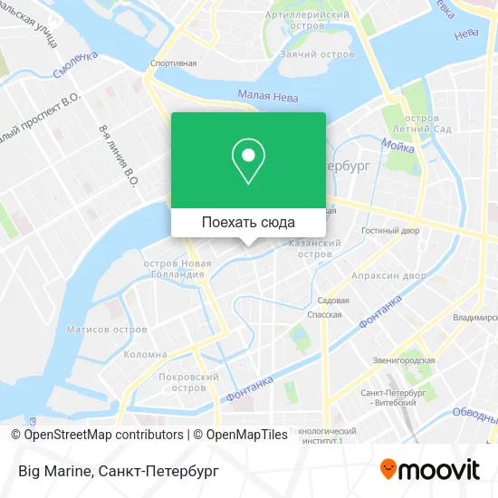 Карта Big Marine