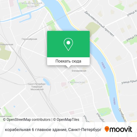 Карта корабельная 6 главное здание
