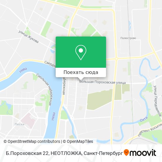 Карта Б.Пороховская 22, НЕОТЛОЖКА