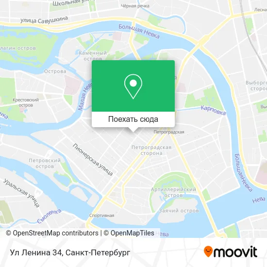 Карта Ул Ленина 34