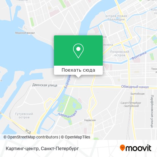 Карта Картинг-центр