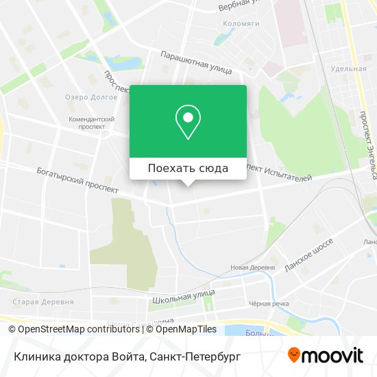 Карта Клиника доктора Войта