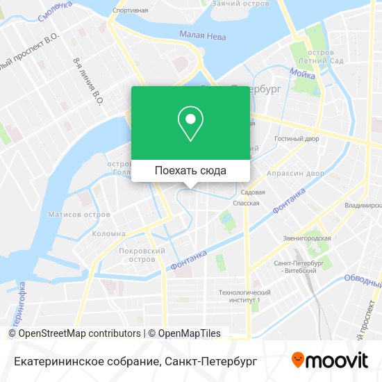 Карта Екатерининское собрание