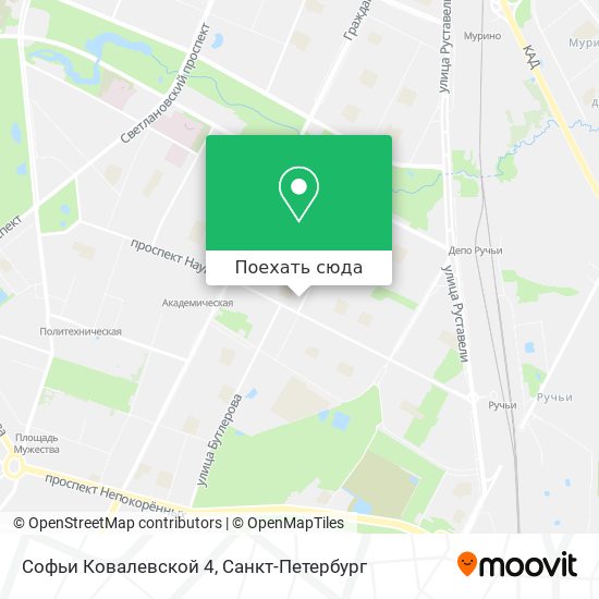 Карта Софьи Ковалевской 4