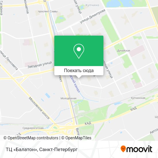 Карта ТЦ «Балатон»