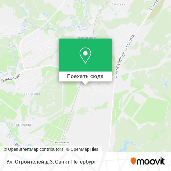 Карта Ул. Строителей д.3