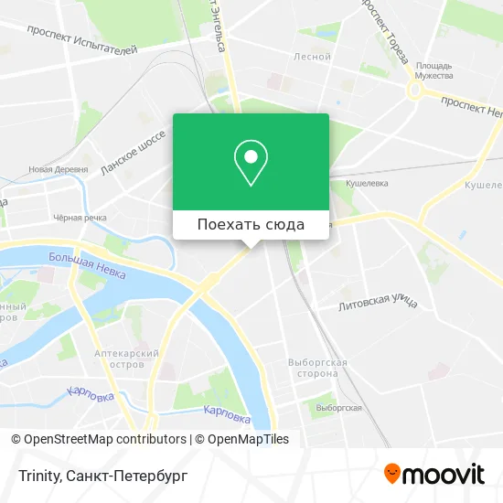 Карта Trinity