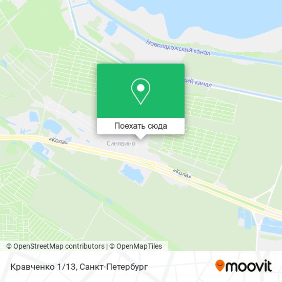 Карта Кравченко 1/13
