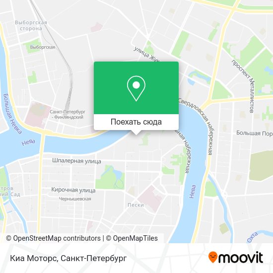 Карта Киа Моторс