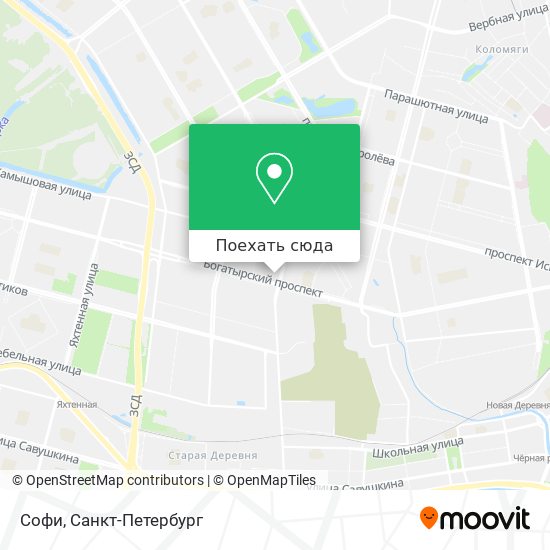 Карта Софи