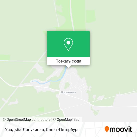 Карта Усадьба Лопухинка