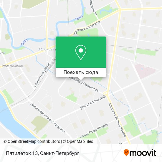 Карта Пятилеток 13