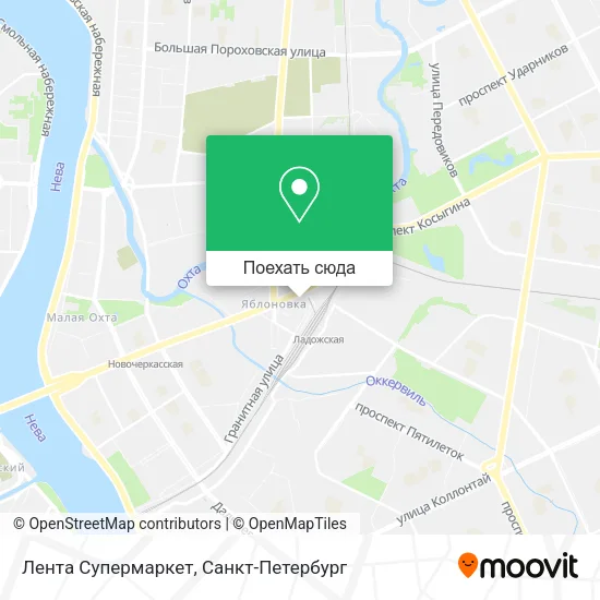Карта Лента Супермаркет