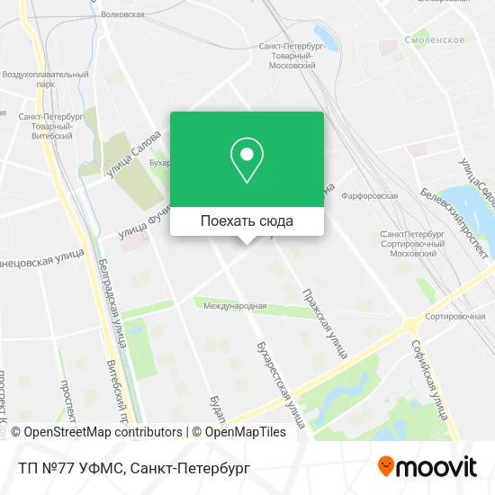 Карта ТП №77 УФМС