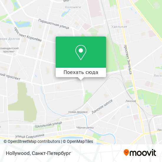 Карта Hollywood