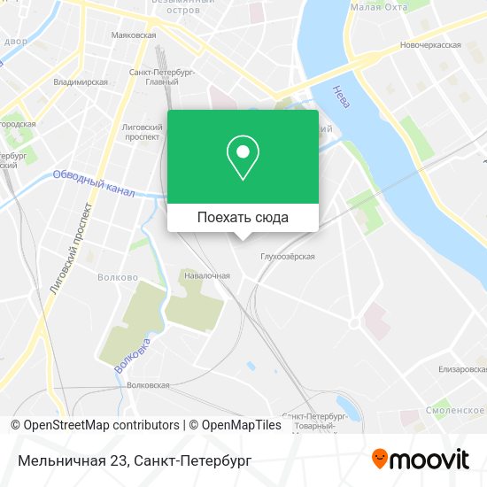 Карта Мельничная 23