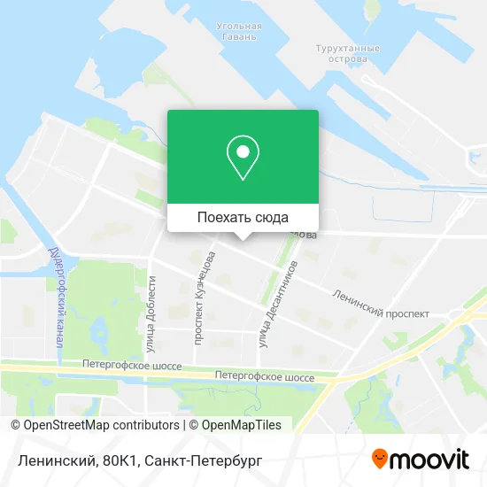 Карта Ленинский, 80К1