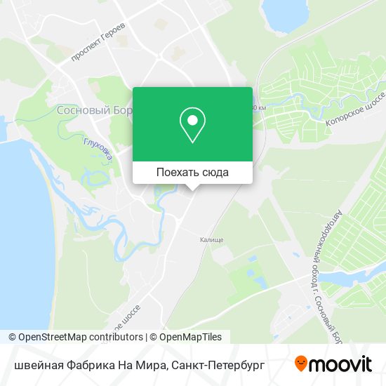 Карта швейная Фабрика На Мира
