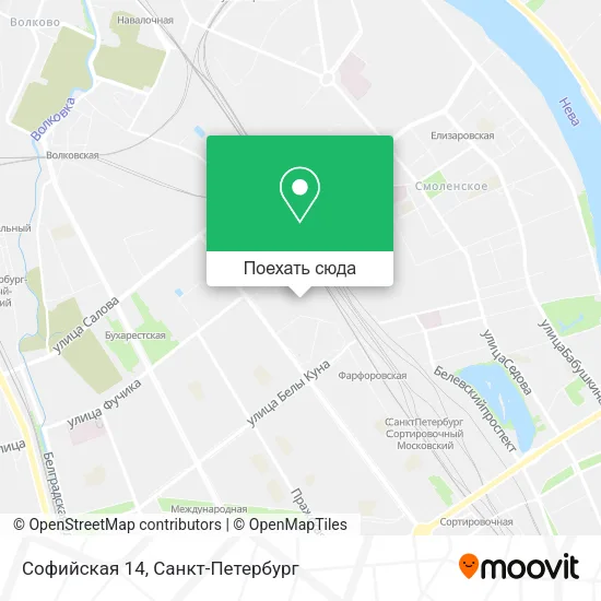 Карта Софийская 14