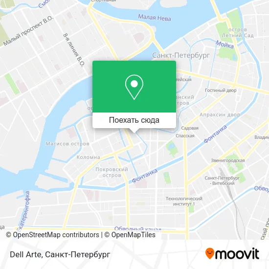 Карта Dell Arte