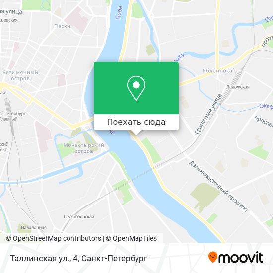 Карта Таллинская ул., 4