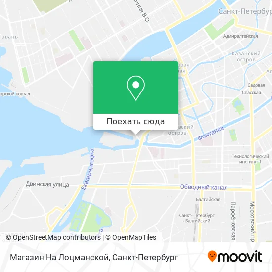 Карта Магазин На Лоцманской