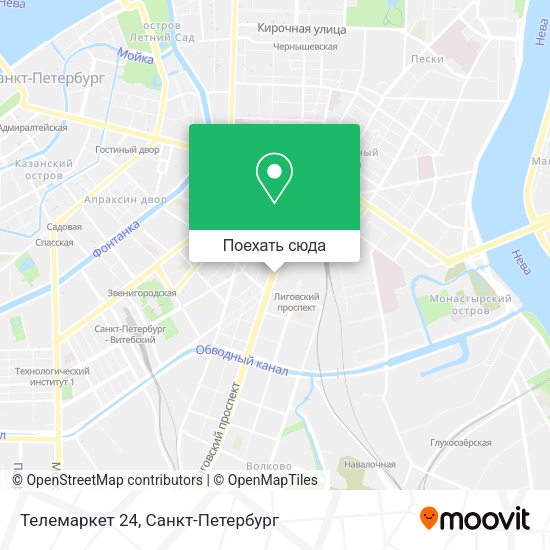 Карта Телемаркет 24