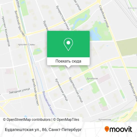 Карта Будапештская ул., 86