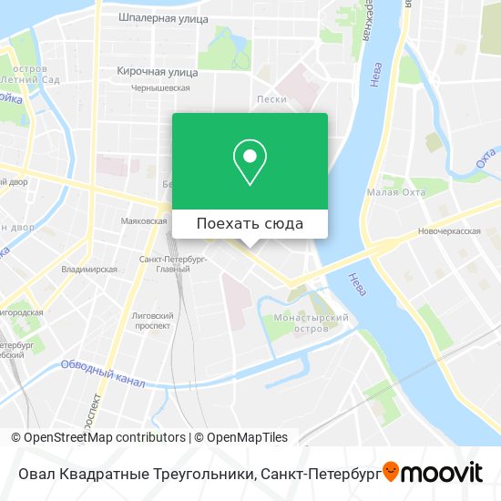 Карта Овал Квадратные Треугольники
