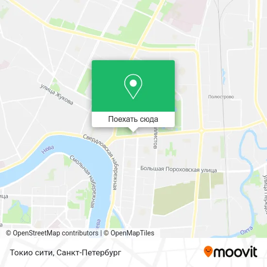 Карта Токио сити