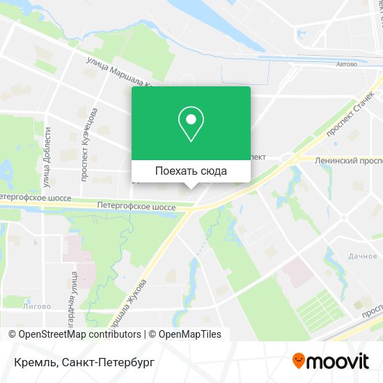 Карта Кремль