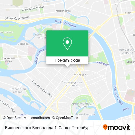 Карта Вишневского Всеволода 1