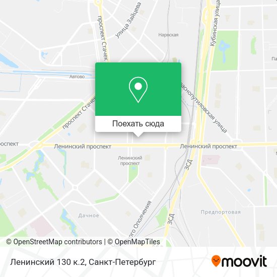 Карта Ленинский 130 к.2