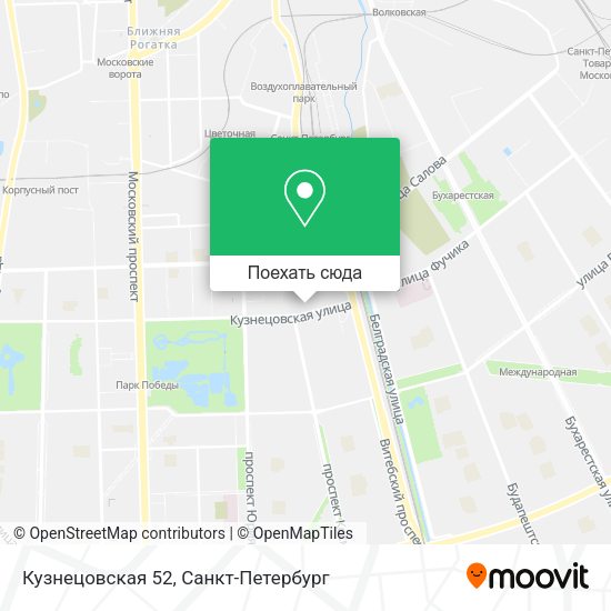 Карта Кузнецовская 52