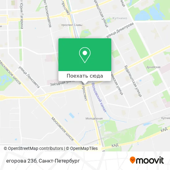 Карта егорова 23б