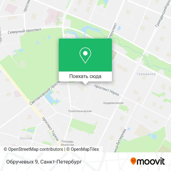 Карта Обручевых 9