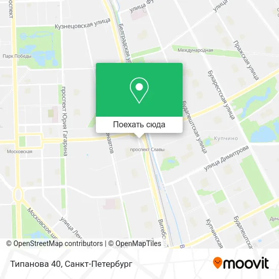 Карта Типанова 40