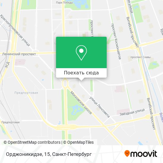 Карта Орджоникидзе, 15