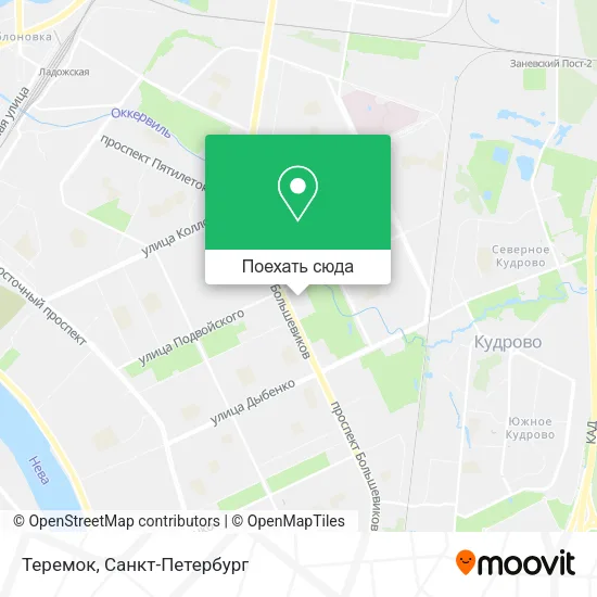 Карта Теремок