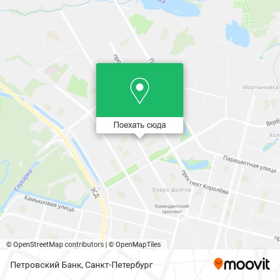 Карта Петровский Банк