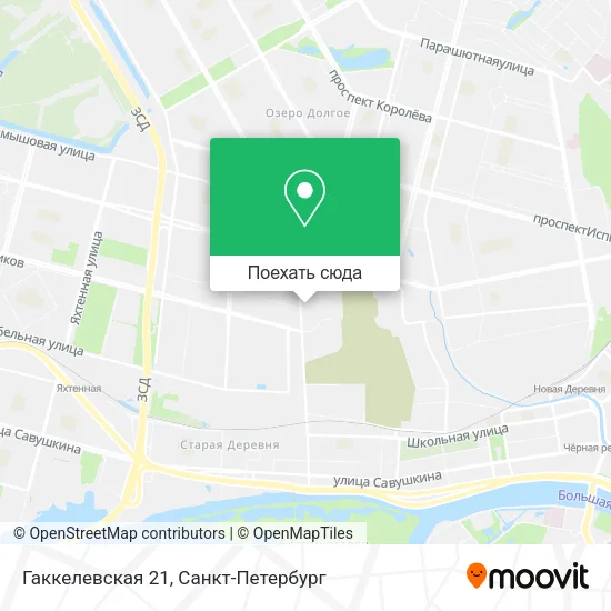 Карта Гаккелевская 21