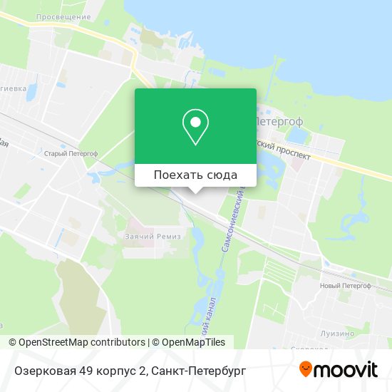 Карта Озерковая 49 корпус 2