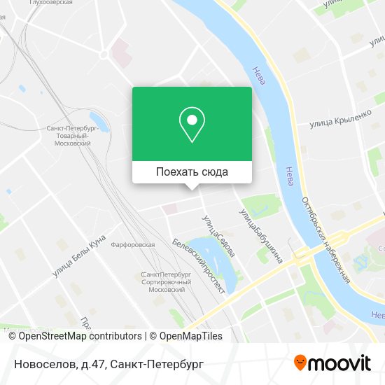Карта Новоселов, д.47