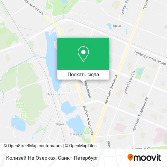 Карта Колизей На Озерках