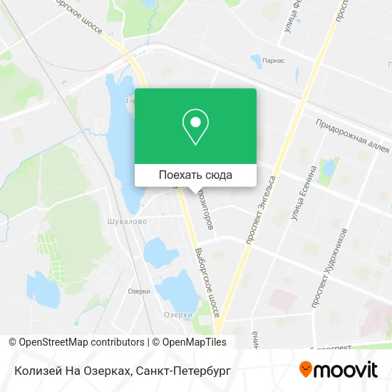Карта Колизей На Озерках